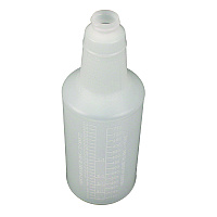 Impact Plastic Bottles with Graduations, 32 oz, Clear, 12/Carton (IMP5032WGDZUN)