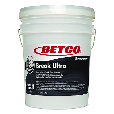 Betco Symplicity Break Ultra Alkaline Booster, Unscented, 5 gal Pail (BET4947800)