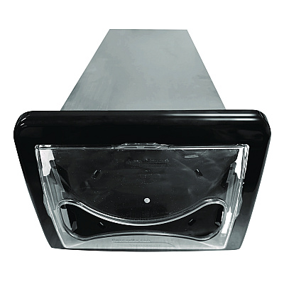 Cascades PRO Tandem In-Counter Interfold Napkins Dispenser, 6.25 x 18 x 6.5, Black (CSDDN200)