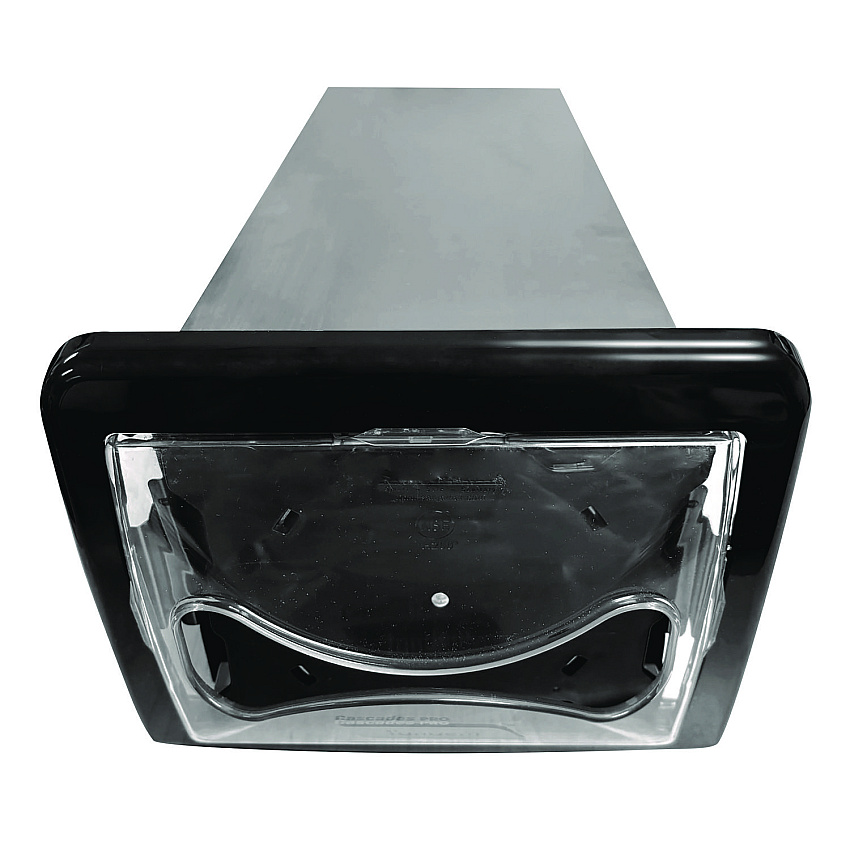 Cascades PRO Tandem In-Counter Interfold Napkins Dispenser, 6.25 x 18 x 6.5, Black (CSDDN200)