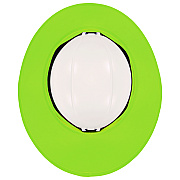 ergodyne Chill-Its 6661 Universal Hard Hat Brim with Neck Shade, Lime (EGO12721)