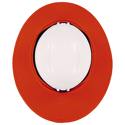 ergodyne Chill-Its 6661 Universal Hard Hat Brim with Neck Shade, Orange (EGO12722)