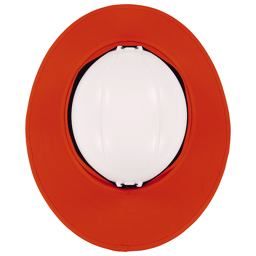 ergodyne Chill-Its 6661 Universal Hard Hat Brim with Neck Shade, Orange (EGO12722)