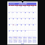 AT-A-GLANCE Erasable Wall Calendar, 12 x 17, White Sheets, 12-Month (Jan to Dec): 2026 (PMLM0228)