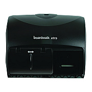 Boardwalk Xtra 2-Roll Controlled Bath Tissue Dispenser, 11.13 x 7.38 x 8.88, Translucent Black (BWK47GREEN)