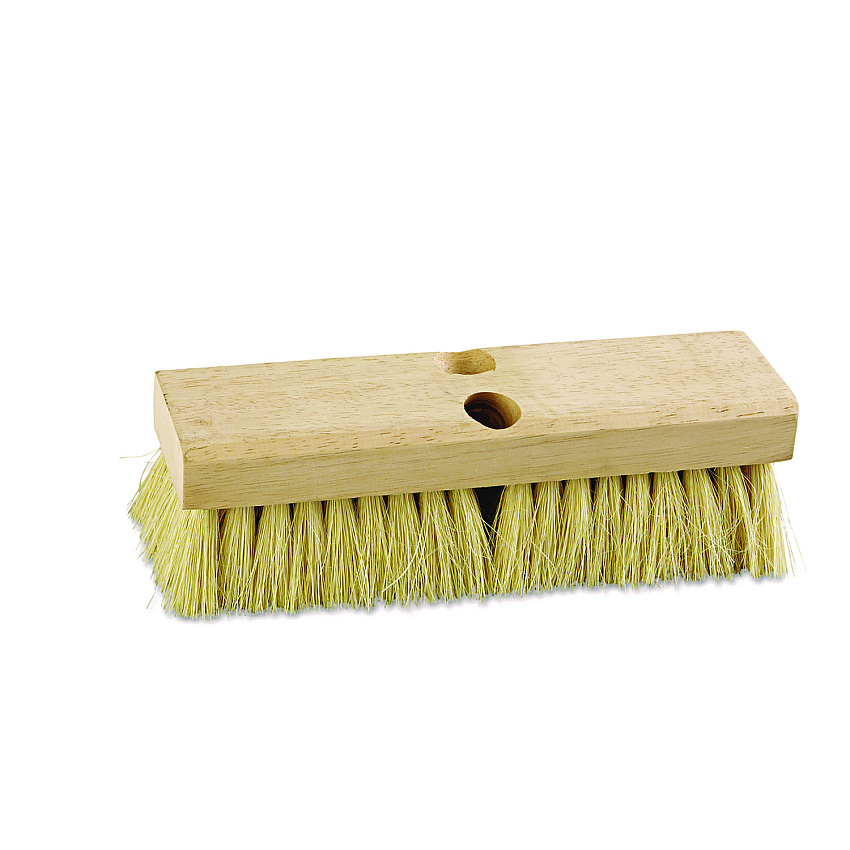 Boardwalk Deck Brush Head, 2" White Tampico Bristles, 10" Brush (BWK3210)