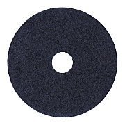 Boardwalk Stripping Floor Pads, 12" Diameter, Black, 5/Carton (BWK4012BLA)