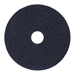 Boardwalk Stripping Floor Pads, 12" Diameter, Black, 5/Carton (BWK4012BLA)