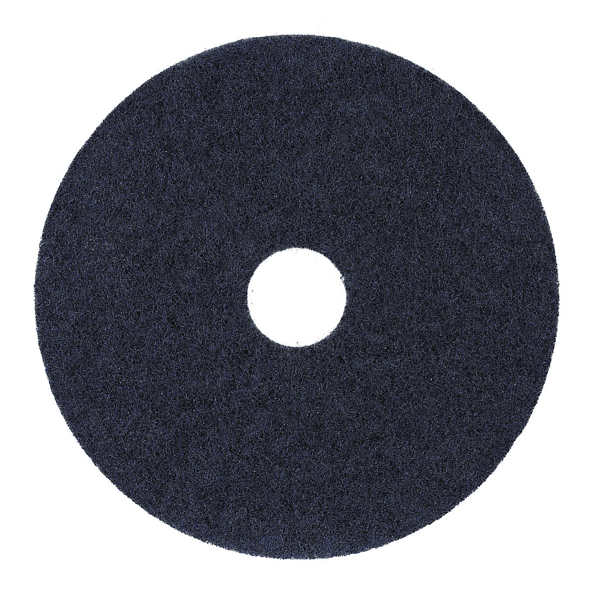 Boardwalk Stripping Floor Pads, 12" Diameter, Black, 5/Carton (BWK4012BLA)
