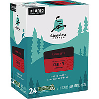 Caribou Coffee Caramel Hideaway K-Cups, Mild Roast, 24/Box (GMT6996)