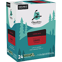 Caribou Coffee Caramel Hideaway K-Cups, Mild Roast, 24/Box (GMT6996)