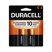 Duracell CopperTop Alkaline C Batteries, 2/Pack (DURMN1400B2Z)