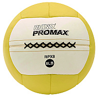 Champion Sports Rhino Promax Medicine Ball, 8 lb, Yellow (CSIRPX8)