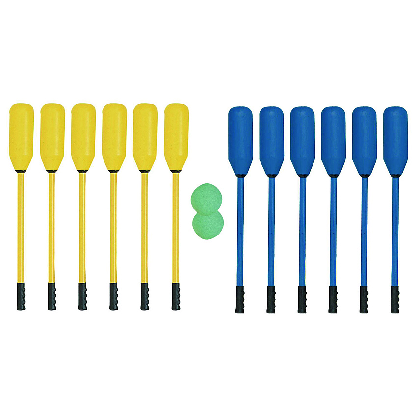 Champion Sports Soft Polo Set, 24" Long, (12) Sticks/(2) 7" Balls (CSIPXSET)