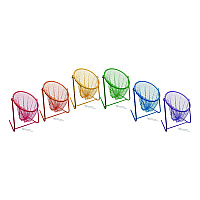 Champion Sports Multipurpose Target Net Set, 16"  x 12.5", 15" Diameter, 6 Assorted Color Nets (CSITNM18SET)