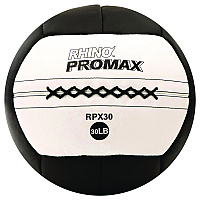 Champion Sports Rhino Promax Medicine Ball, 30 lb, Black (CSIRPX30)