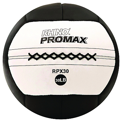Champion Sports Rhino Promax Medicine Ball, 30 lb, Black (CSIRPX30)
