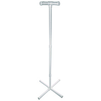 Champion Sports Jump Rope Storage Tree, 25.5" x 25.5" x 68.5", White (CSIJRSD)