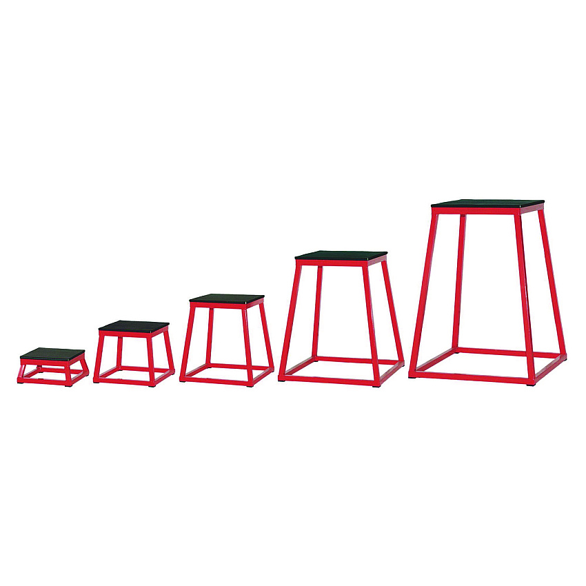Champion Sports Plyo Box Set, 13", 15", 18", 21", 24", 5/Set (CSIPXBSET)