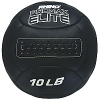 Champion Sports Rhino Promax Elite Medicine Ball, 10 lb, Black (CSIPRX10)