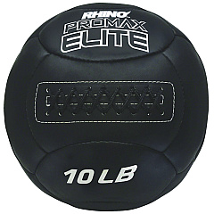 Champion Sports Rhino Promax Elite Medicine Ball, 10 lb, Black (CSIPRX10)