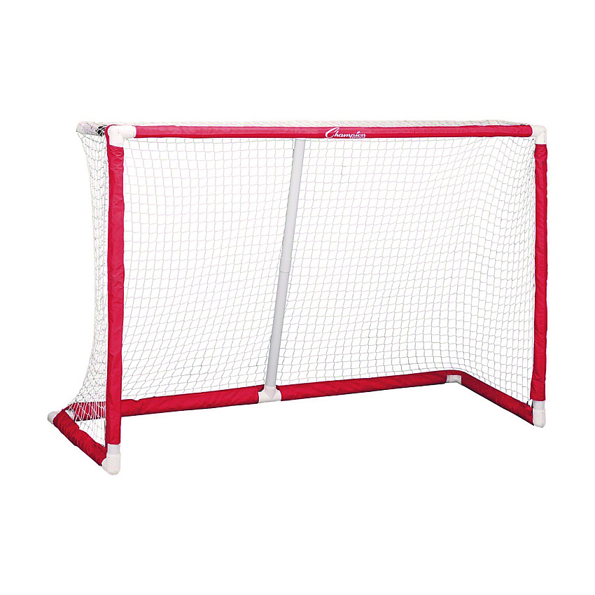 Champion Sports 72 Inch Floor Hockey Collapsible Goal, 24" x 72", 1.65" dia Frame (CSIFHG72)