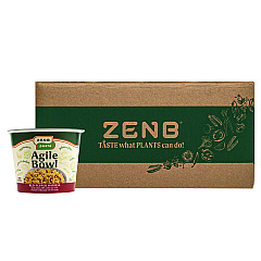 ZENB Instant Meals, Red Pepper Harissa Pasta, 2.8 oz Bowl, Dozen (OFX02839)