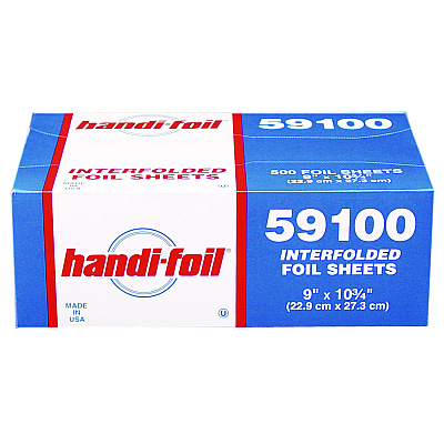 HFA Foil-Wrap-Sht-9X10.75 6/500 Sheets (HFA59100)
