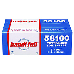 HFA Alum Foil Sh 8X10.75  Silv 500 (HFA58100)
