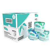 Cascades PRO Signature Bath Tissue, Septic Safe, 2-Ply, White, 400 Sheets/Roll, 24 Rolls/Carton (CSDB710)