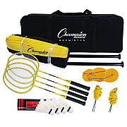 Champion Sports Deluxe Badminton Tournament Set, 28" x 11" (CSICG203)