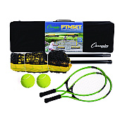 Champion Sports Tennis Net Set with 2 Rackets and 2 Tennis Balls (CSIPTNSET)