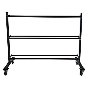 Champion Sports RPX Medicine Ball Rack, Metal, 220 lb Capacity, 18.5 x 62 x 45, Black (CSIRPXRACK)