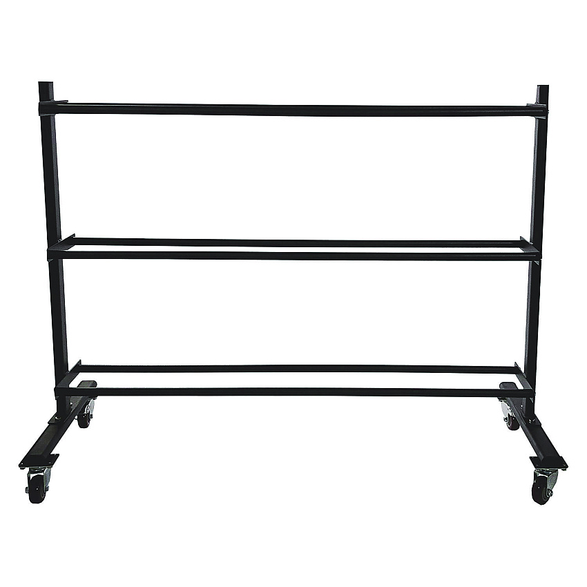 Champion Sports RPX Medicine Ball Rack, Metal, 220 lb Capacity, 18.5 x 62 x 45, Black (CSIRPXRACK)