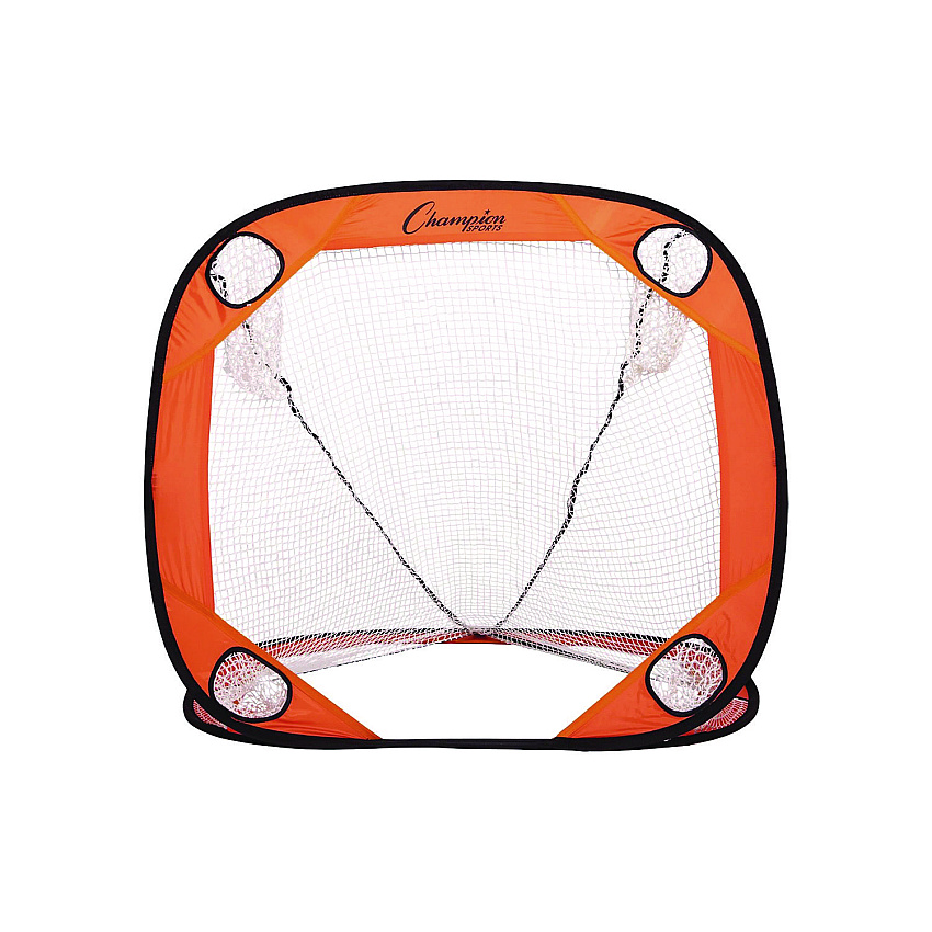 Champion Sports Lacrosse Pop Up Target Trainer, 4 ft x 4 ft (CSILG44)