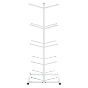 Champion Sports Double Medicine Ball Tree, 12" x 23" x 51", White (CSIMBR2)