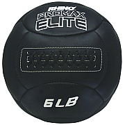 Champion Sports Rhino Promax Elite Medicine Ball, 6 lb, Black (CSIPRX6)