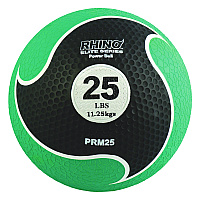 Champion Sports Rhino Elite Medicine Ball, 25 lb, Green (CSIPRM25)