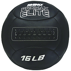 Champion Sports Rhino Promax Elite Medicine Ball, 16 lb, Black (CSIPRX16)