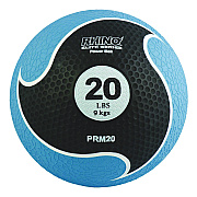 Champion Sports Rhino Elite Medicine Ball, 20 lb, Blue (CSIPRM20)