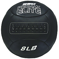 Champion Sports Rhino Promax Elite Medicine Ball, 8 lb, Black (CSIPRX8)