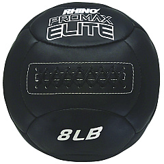 Champion Sports Rhino Promax Elite Medicine Ball, 8 lb, Black (CSIPRX8)