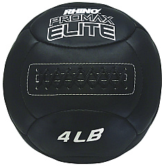 Champion Sports Rhino Promax Elite Medicine Ball, 4 lb, Black (CSIPRX4)