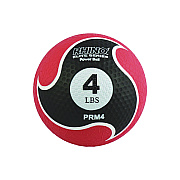Champion Sports Rhino Elite Medicine Ball,  4 lb, Red (CSIPRM4)