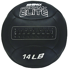 Champion Sports Rhino Promax Elite Medicine Ball, 14 lb, Black (CSIPRX14)