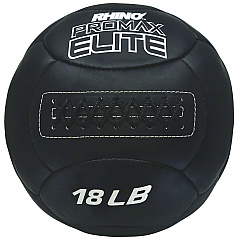 Champion Sports Rhino Promax Elite Medicine Ball, 18 lb, Black (CSIPRX18)