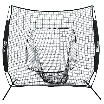 Champion Sports Rhino Portable Training Net, 7 ft x 7 ft (CSIRBM77)