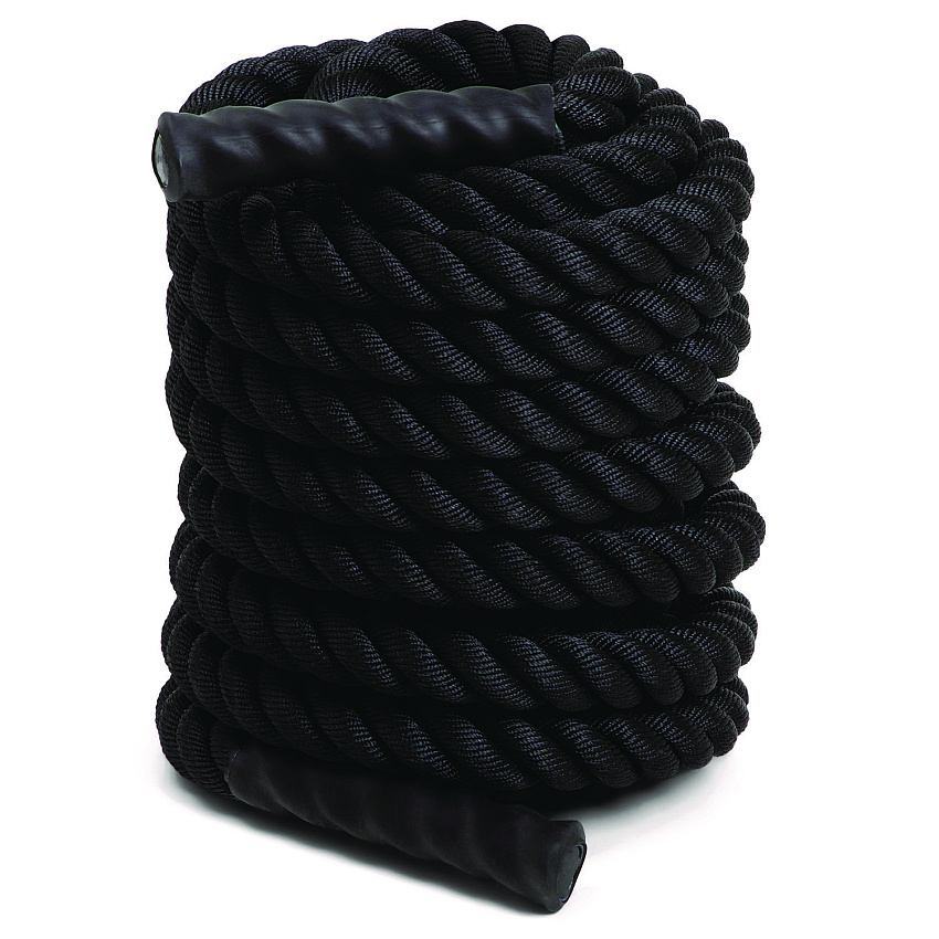 Champion Sports Rhino Poly Training Rope, 50 ft, 2" dia (CSIRPT2050)