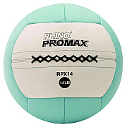 Champion Sports Rhino Promax Medicine Ball, 14 lb, Light Blue (CSIRPX14)