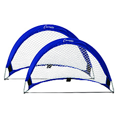 Champion Sports Pop Up Half Moon Goal, 30" x 18", Pair (CSISG3018)